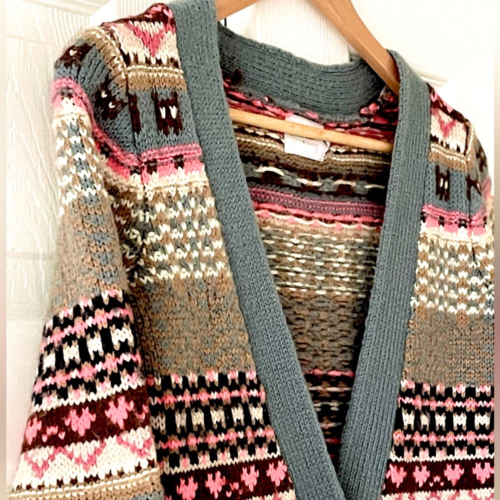 Only Long Knitted Cardigan Size S - Picture 3 of 6